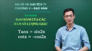 Đạo hàm của hàm số sin và cos