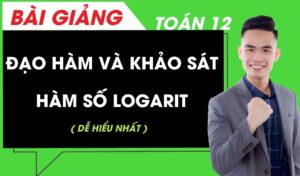 đạo hàm hàm số logarit